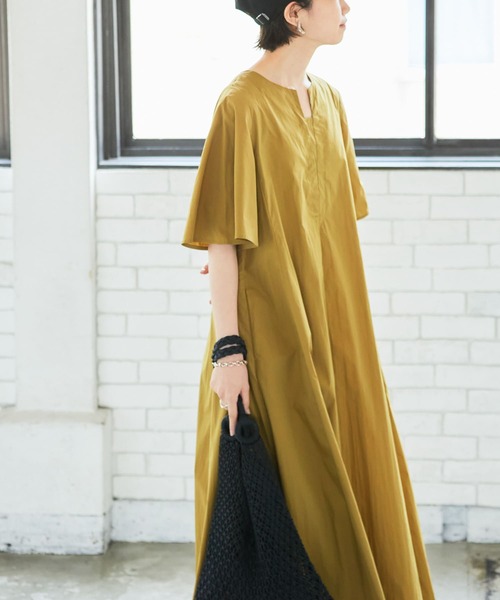 URBAN RESEARCH（アーバンリサーチ） 半袖ワンピース FREE ブラック