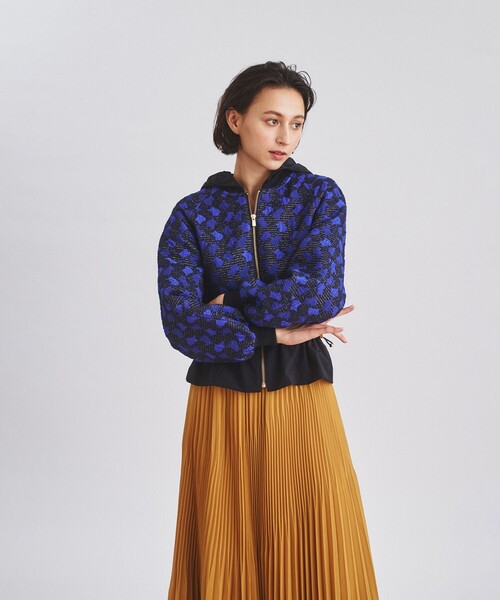 GRACE CONTINENTAL（グレースコンチネンタル） ジップアップブルゾン