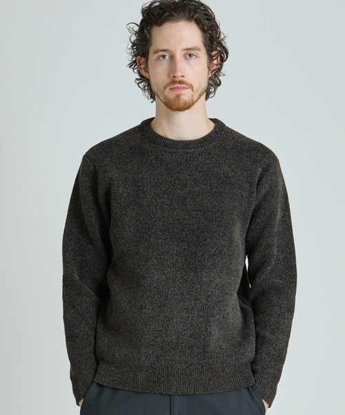 MEN'S BIGI（メンズビギ） セーター ニット メランジ調モールニット