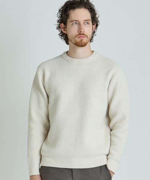 MEN'S BIGI（メンズビギ） セーター ニット メランジ調モールニット