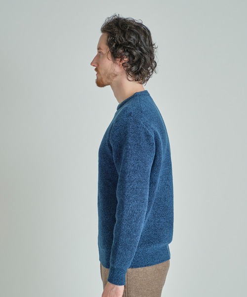 MEN'S BIGI（メンズビギ） セーター ニット メランジ調モールニット