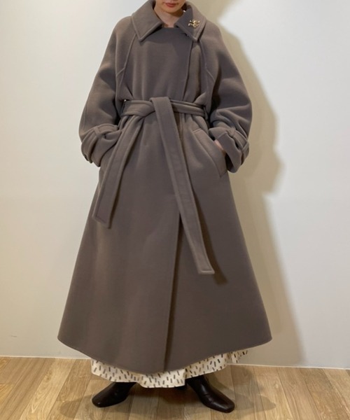 SNIDEL スナイデル　ステンカラーコート SNIDEL（スナイデル） ステンカラーコート 0 ブラウン レディース