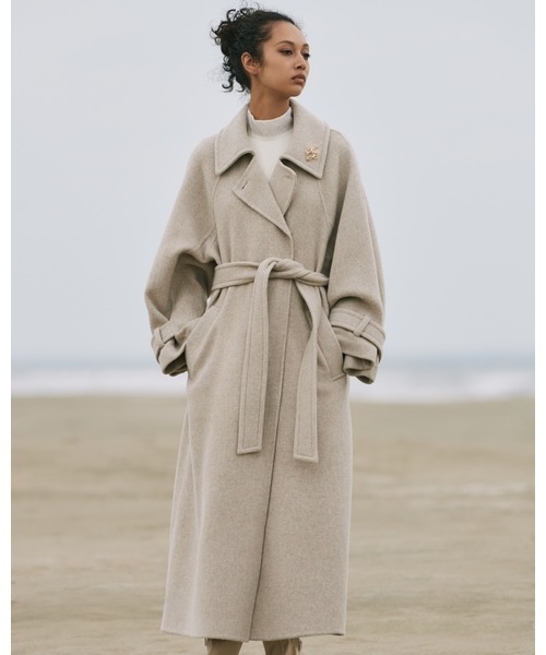 SNIDEL（スナイデル） ステンカラーコート 0 ブラウン レディース