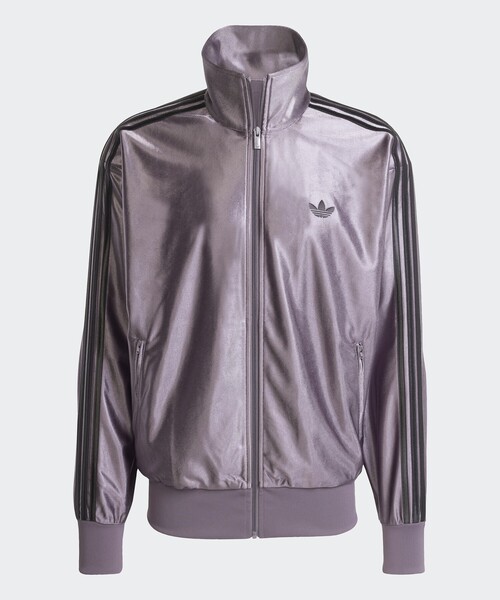 adidas アディダス アウタートップ シルバー(光沢)半袖 防風軽量★レア adidas ブルゾン アウター adidas/アディダス METAL FIREB TT