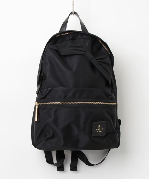 LANVIN en Bleu ブラックリュック LANVIN en Bleu 「LANVIN Bleu」 リュック - ブラック