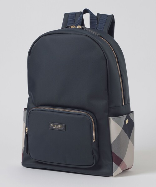【新品未使用】BLUE LABEL パーシャルクレストブリッジ　リュック BLUE LABEL CRESTBRIDGE デイバック リュック パーシャル