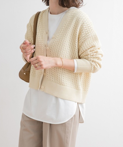 「URBAN RESEARCH DOORS」 長袖カットソー MEDIUM オフホワイト レディース