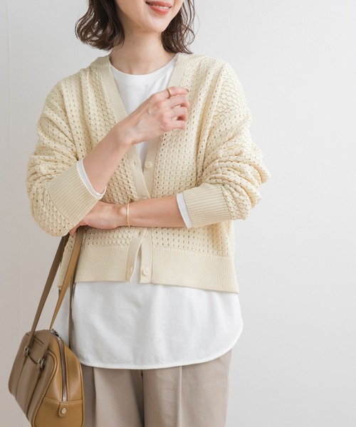 「URBAN RESEARCH DOORS」 長袖カットソー MEDIUM オフホワイト レディース