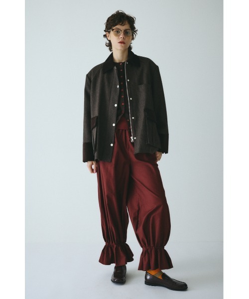 HeRIN.CYE コート アウター Herringbone loose jacket ヘリンボーン