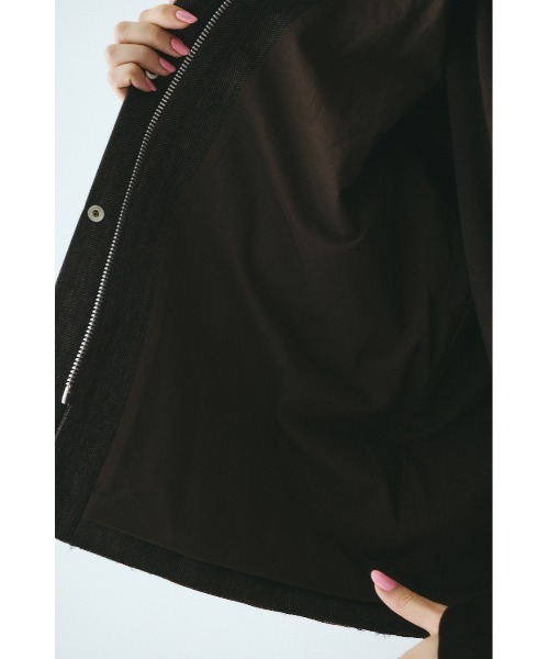 HeRIN.CYE コート アウター Herringbone loose jacket ヘリンボーン