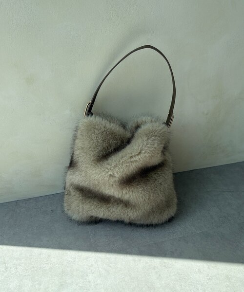 DOUDOU ドゥドゥ　完売品　フリーワンハンドルエコファートート WEB限定】フリーワンハンドルエコファートート（ショルダーバッグ