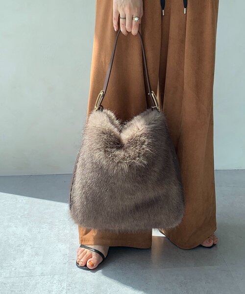 DOUDOU ドゥドゥ　完売品　フリーワンハンドルエコファートート DouDou（ドゥドゥ）の「【WEB限定】フリーワンハンドルエコファー