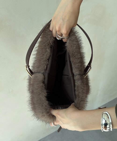 DOUDOU ドゥドゥ　完売品　フリーワンハンドルエコファートート WEB限定】フリーワンハンドルエコファートート（ショルダーバッグ