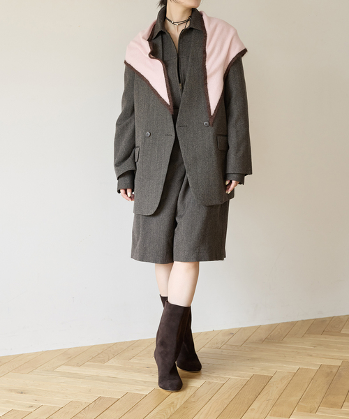 IENA LA BOUCLE（イエナラブークル） ジャケット ノーカラージャケット