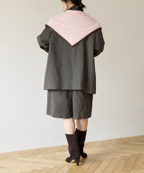 IENA LA BOUCLE（イエナラブークル） ジャケット ノーカラージャケット