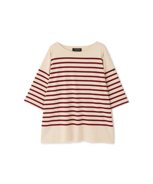 「Le Minor」 半袖Tシャツ「HUMAN WOMANコラボ」 MEDIUM クリアブラウン レディース_画像9