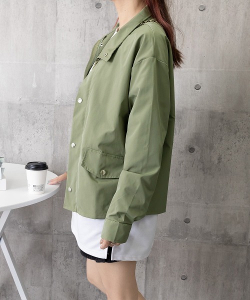 miniministore（ミニミニストア） ブルゾン アウター スタンドカラー