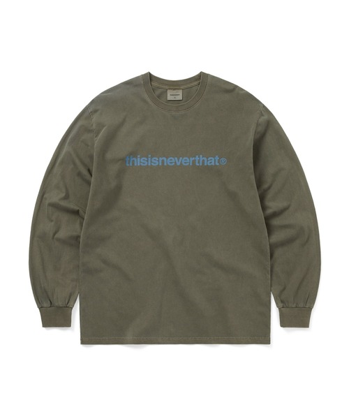 トップス thisisneverthat thisisneverthat（ディスイズネバーザット） tシャツ T-Logo L/S Tee