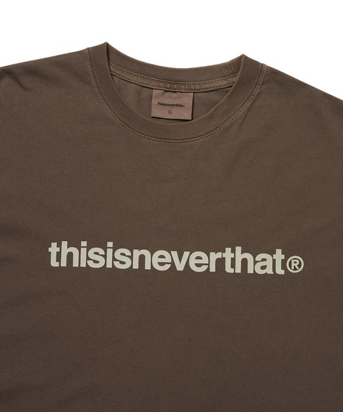 thisisneverthat（ディスイズネバーザット） tシャツ T-Logo L/S Tee