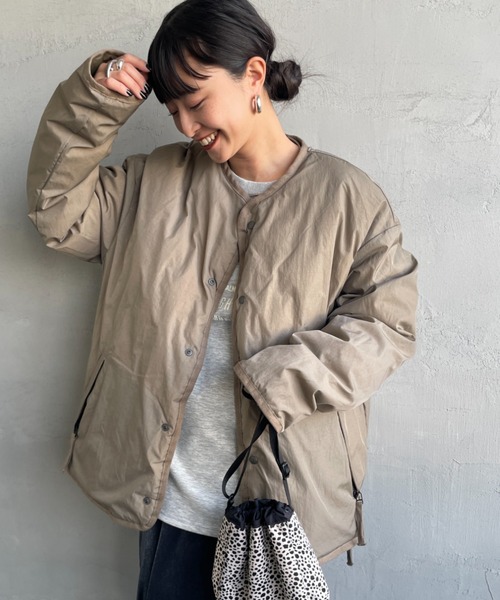 TAION（タイオン） ダウンコート ダウンジャケット 別注 リバーシブル