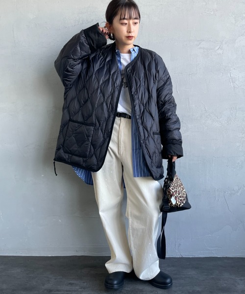 TAION（タイオン） ダウンコート ダウンジャケット 別注 リバーシブル