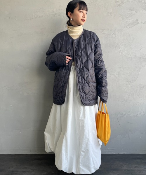 【未使用に近い】リバーシブルライトダウン ジャケット セール】KAJIF LIGHT DOWN JACKET（ダウンジャケット/コート）｜URBAN