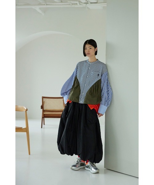 スカート OMMO  TANK DOCKING MA-1 OMMO（オーエムエムオー） スカート MA-1 DOCKING BALLOON SK