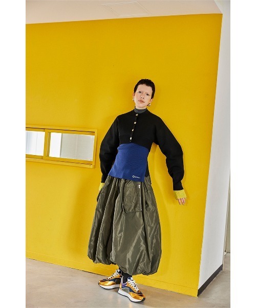 スカート OMMO  TANK DOCKING MA-1 OMMO（オーエムエムオー） スカート MA-1 DOCKING BALLOON SK