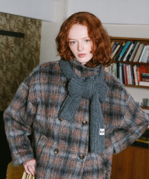 ALAND マフラー ストール 「UNISEX」ALAND／メランジニットマフラー