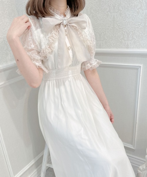 「couture BY ROJITA」 半袖ワンピース FREE パープル レディース_画像4