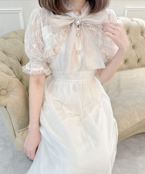 「couture BY ROJITA」 半袖ワンピース FREE パープル レディース_画像6