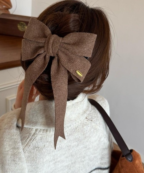 I be. ヘアクリップ ニットリボンクリップ : ZOZOTOWN Yahoo!店 - 通販