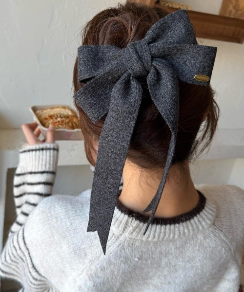 I be. ヘアクリップ ニットリボンクリップ : ZOZOTOWN Yahoo!店 - 通販