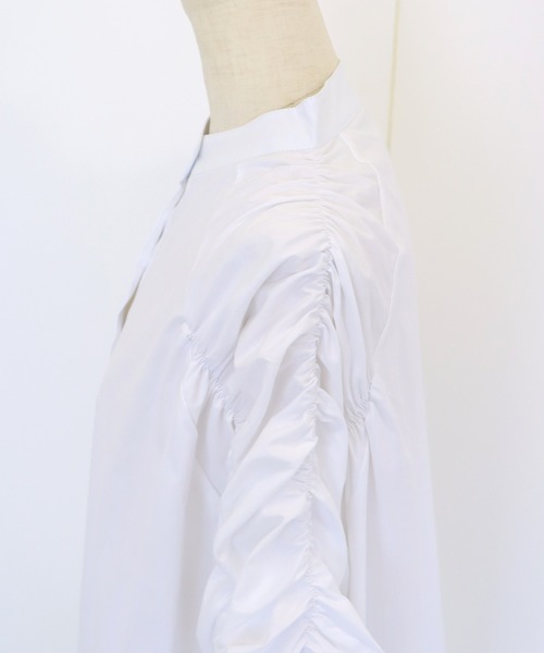 「BLUEEAST」 半袖ブラウス MEDIUM イエロー レディース_画像7