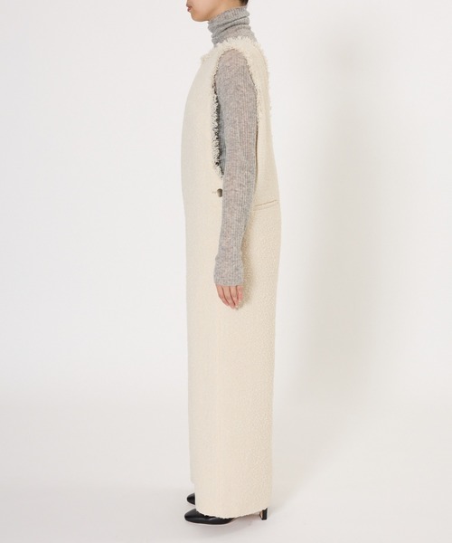 BABYLONE（バビロン） オールインワン ツイードフリンジオールインワン