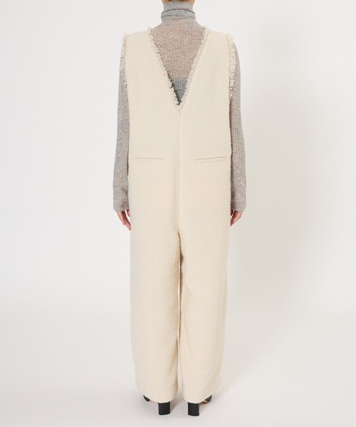 BABYLONE（バビロン） オールインワン ツイードフリンジオールインワン