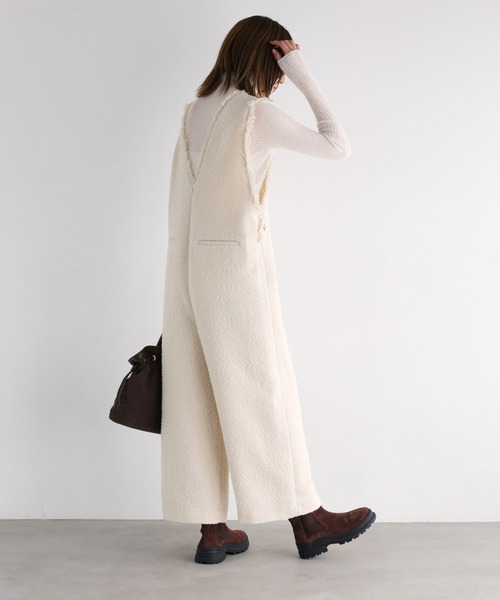 BABYLONE（バビロン） オールインワン ツイードフリンジオールインワン