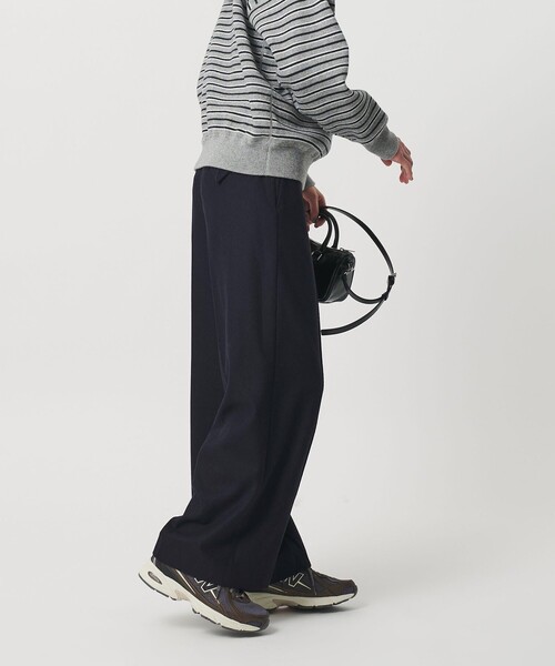 BEAUTY＆YOUTH UNITED ARROWS スラックス パンツ 毛ポリエステル