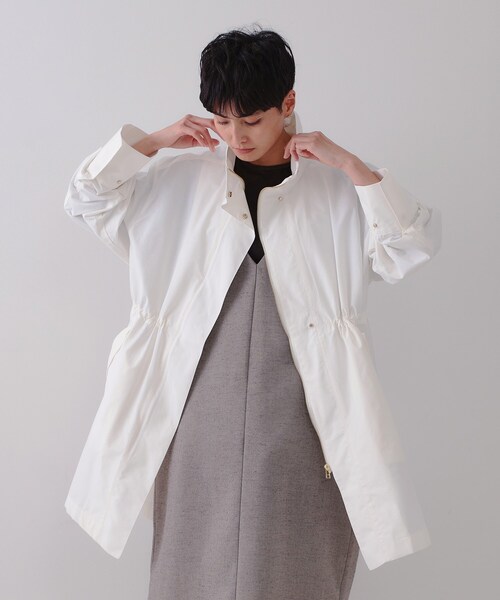 「OPAQUE.CLIP」 コート 38 オフホワイト レディース_画像5