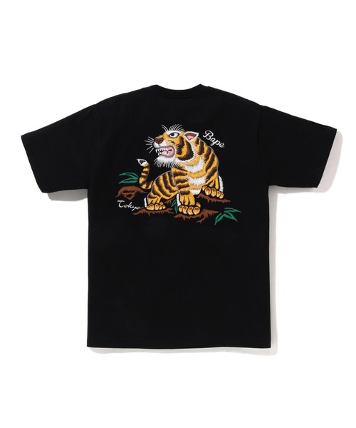 A BATHING APE（アベイシングエイプ） tシャツ TIGER SOUVENIR TEE