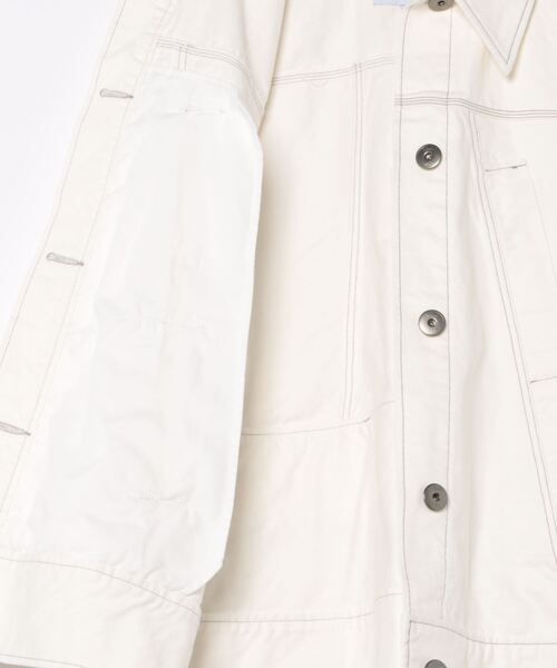 UN3D.（アンスリード） デニムジャケット 36 ホワイト レディース