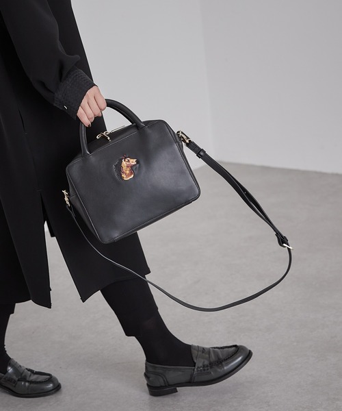 ear PAPILLONNER（イア パピヨネ） 2WAYバッグ - ベージュ レディース