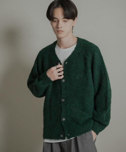 SENSE OF PLACE by URBAN RESEARCH カーディガン ブークレVネック