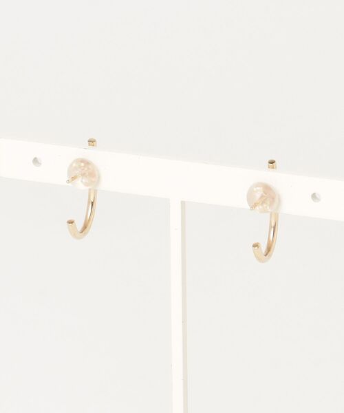 「Lilas」 ピアス（両耳用） - ゴールド レディース_画像2