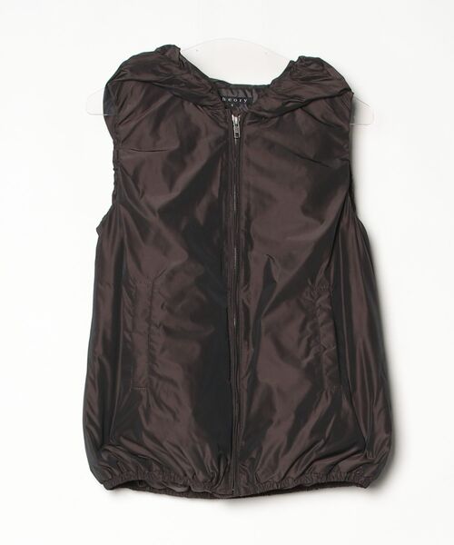 theory（セオリー） 」 ダウンベスト S ブラウン レディース