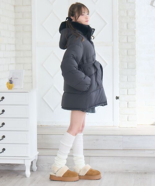 Emsexcite（エムズエキサイト） ダウンコート ダウンジャケット F