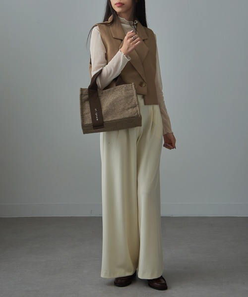 「SETUP7」 ハンドバッグ FREE ブラック レディース_画像6