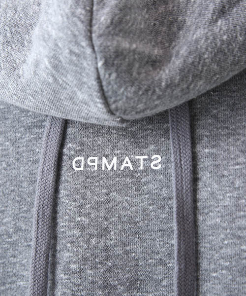 「STAMPD」 プルオーバーパーカー M ヘザーグレー メンズ_画像4