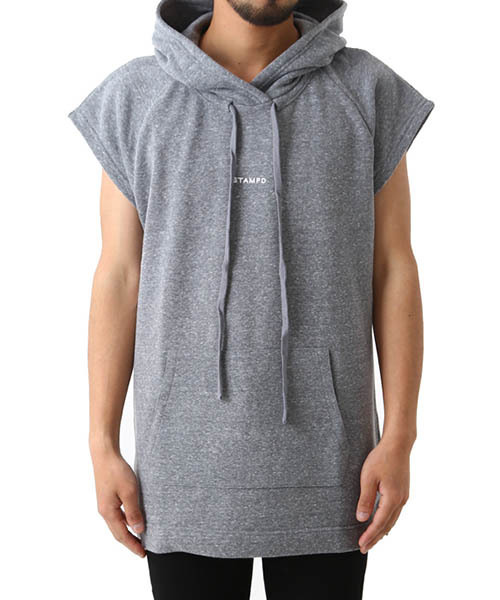 「STAMPD」 プルオーバーパーカー M ヘザーグレー メンズ_画像5