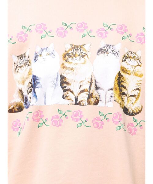 merry jenny（メリージェニー） トレーナー スウェット blooming cat